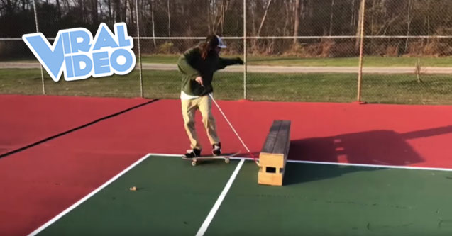Viral Video: Fearless Blind Skater