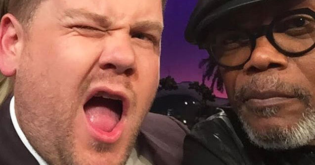 Samuel L. Jackson Acts Out His Film Career With James Corden