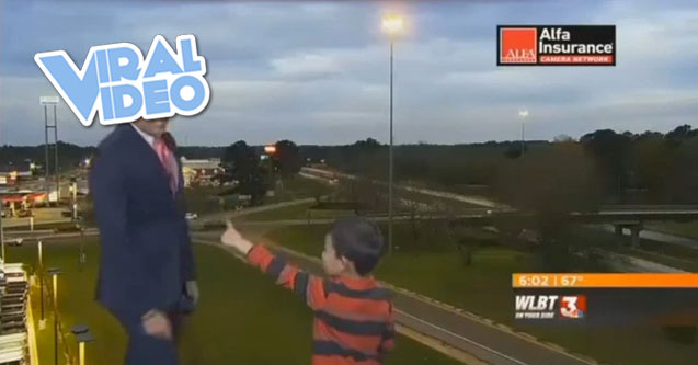 Viral Video: Funniest Kid Crashes Weather Report
