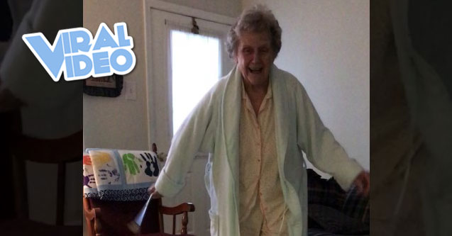 Viral Video: Baton Twirling Grandma