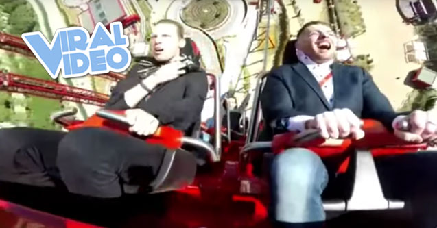Viral Video:  Man Gets Hit In Neck By Pigeon On Roller Coaster