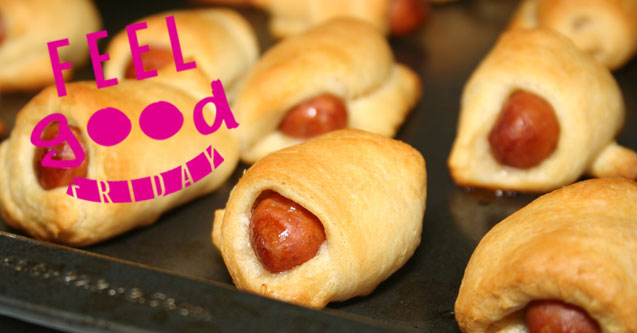 Pigs In A Blanket Make Us Feel Good