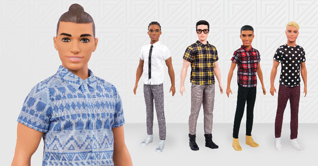 Barbie’s Boyfriend Ken Gets A New Look