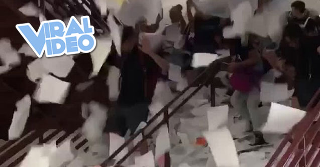Viral Video: Students Celebrate Last Day Of School