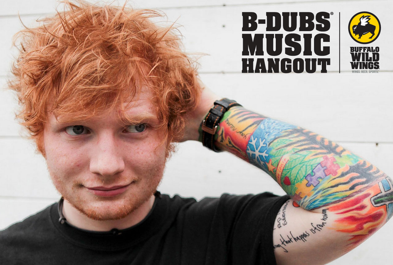 Ed Sheeran Joins Us Tuesday At 7:20am CT!