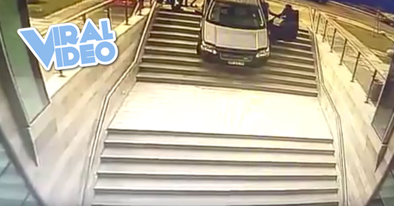 Viral Video: This Is Not A Parking Lot Entrance