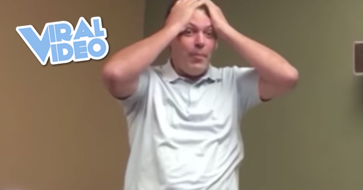 Viral Video: Dad Freaks Out When Baby #4 Is Born