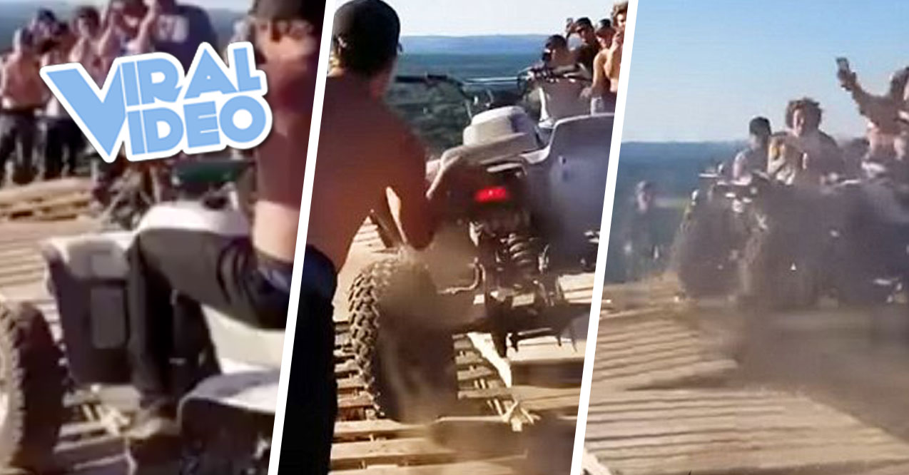Viral Video: ATV Fails To Launch