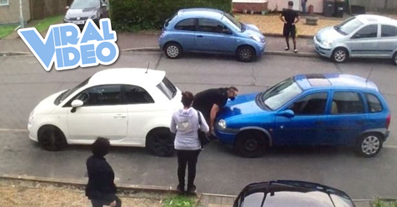 Viral Video: Guy Lifts A Parked Car Out Of The Way