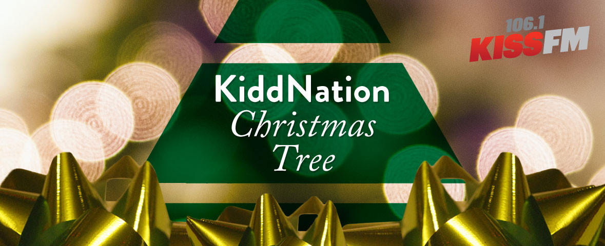 106.1 KISSFM KiddNation Christmas Tree