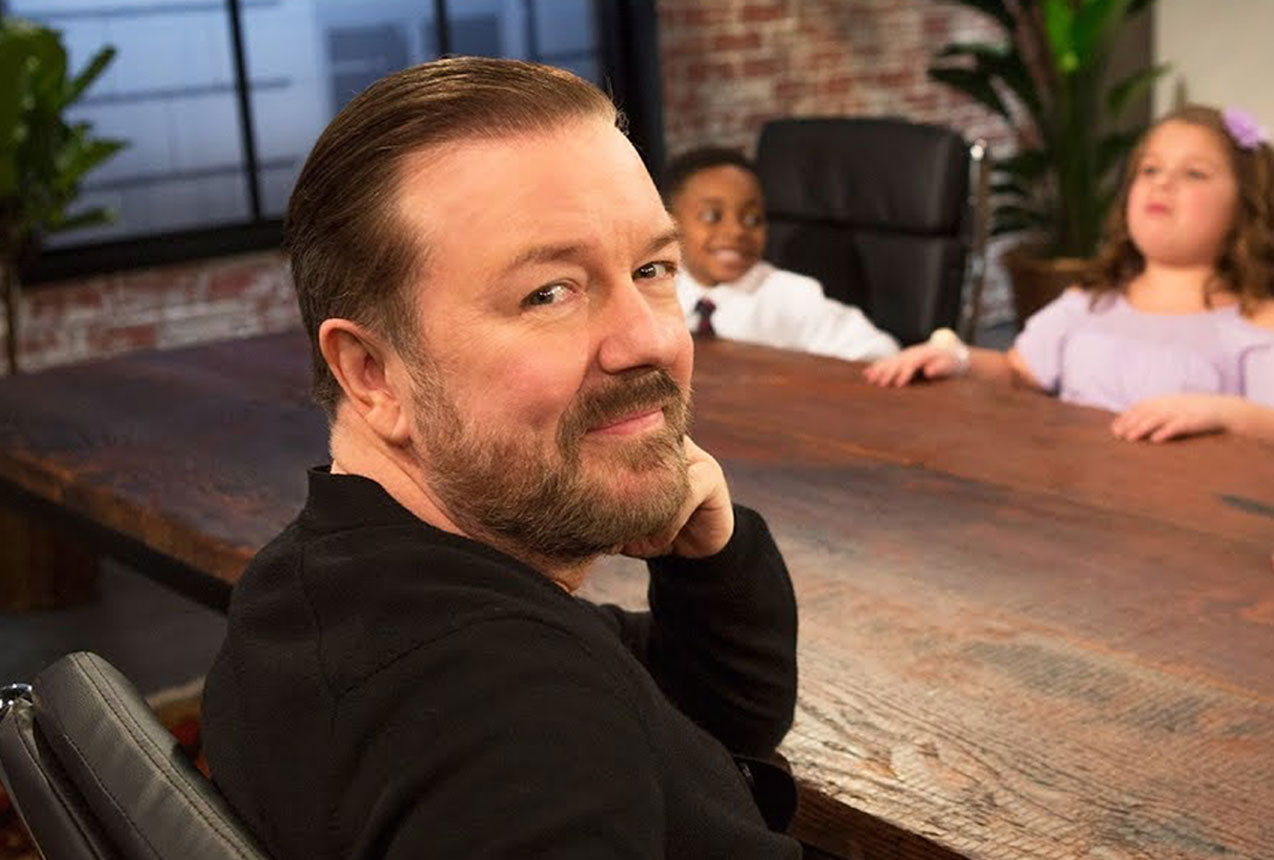 Ricky Gervais Joins Us Friday At 7:10am CT!