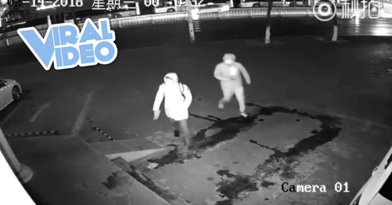 Viral Video: Surveillance Footage Of Dumbest Burglars Ever