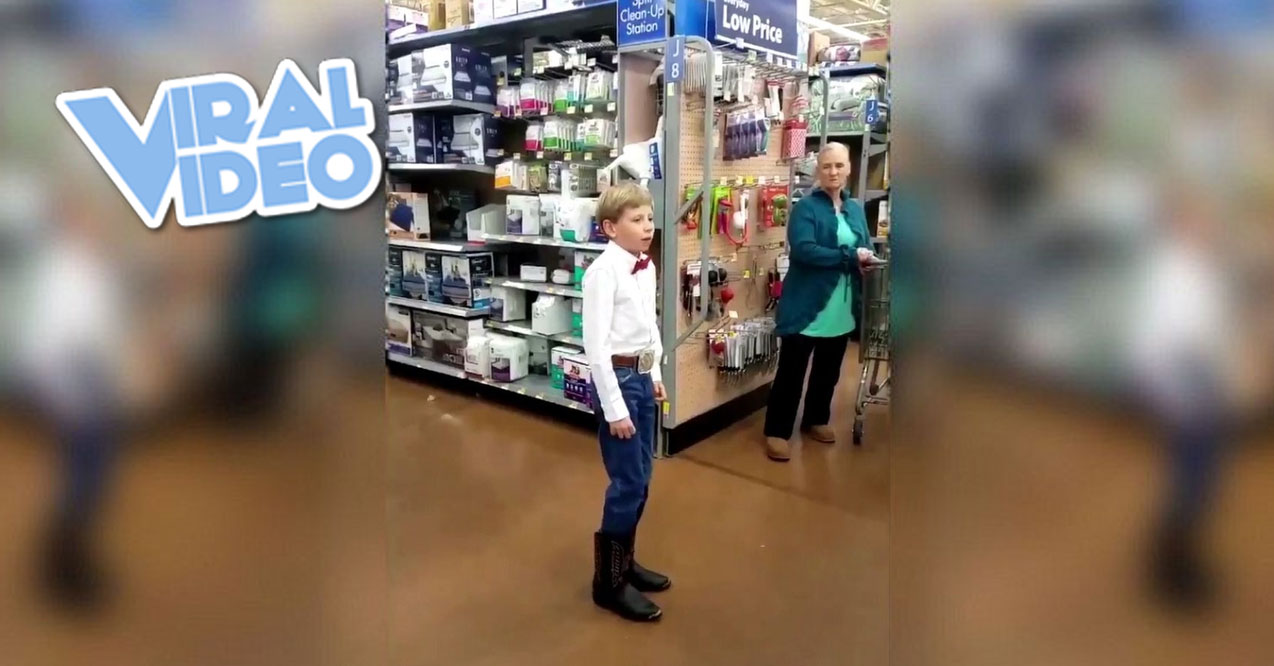 Viral Video: 10-Year-Old Yodeling At Walmart