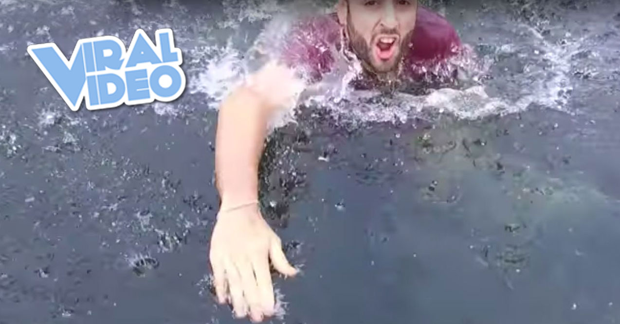 Viral Video: Epic Drone Save Over Water