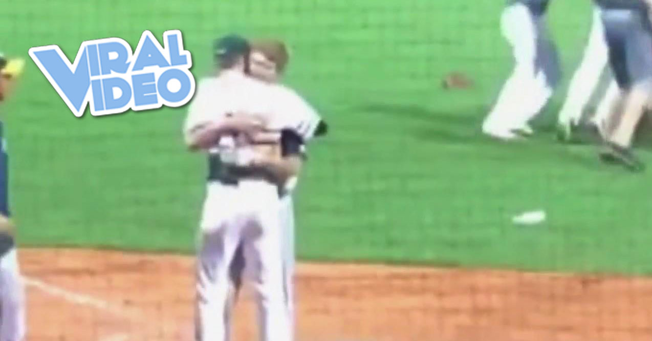 Viral Video: Post-Game Hug