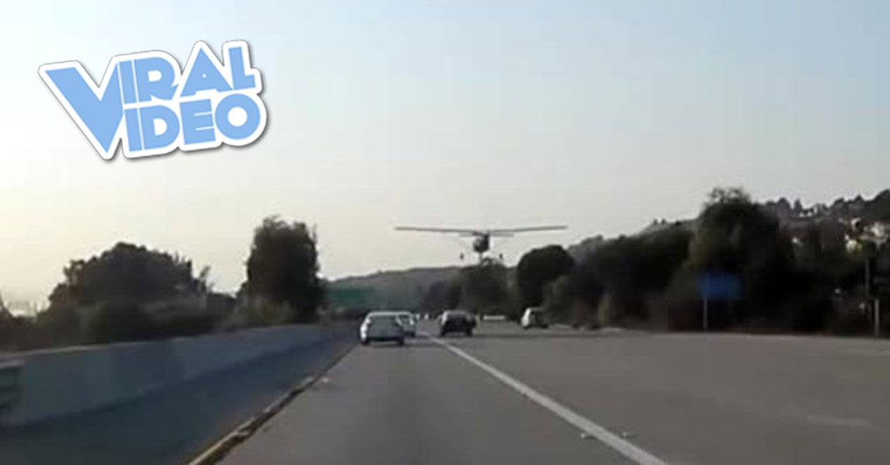 Viral Video: Emergency Landing On A Busy Highway