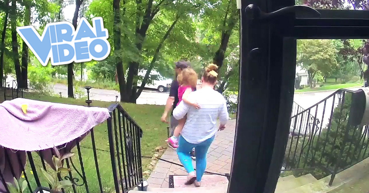Viral Video: Family Almost Hit By Lightning