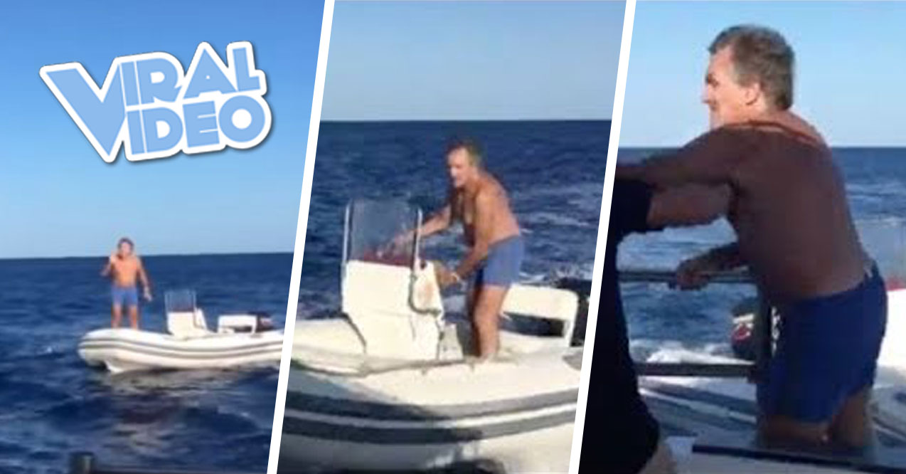 Viral Video: Italian Man Jumps On Tourist Boat
