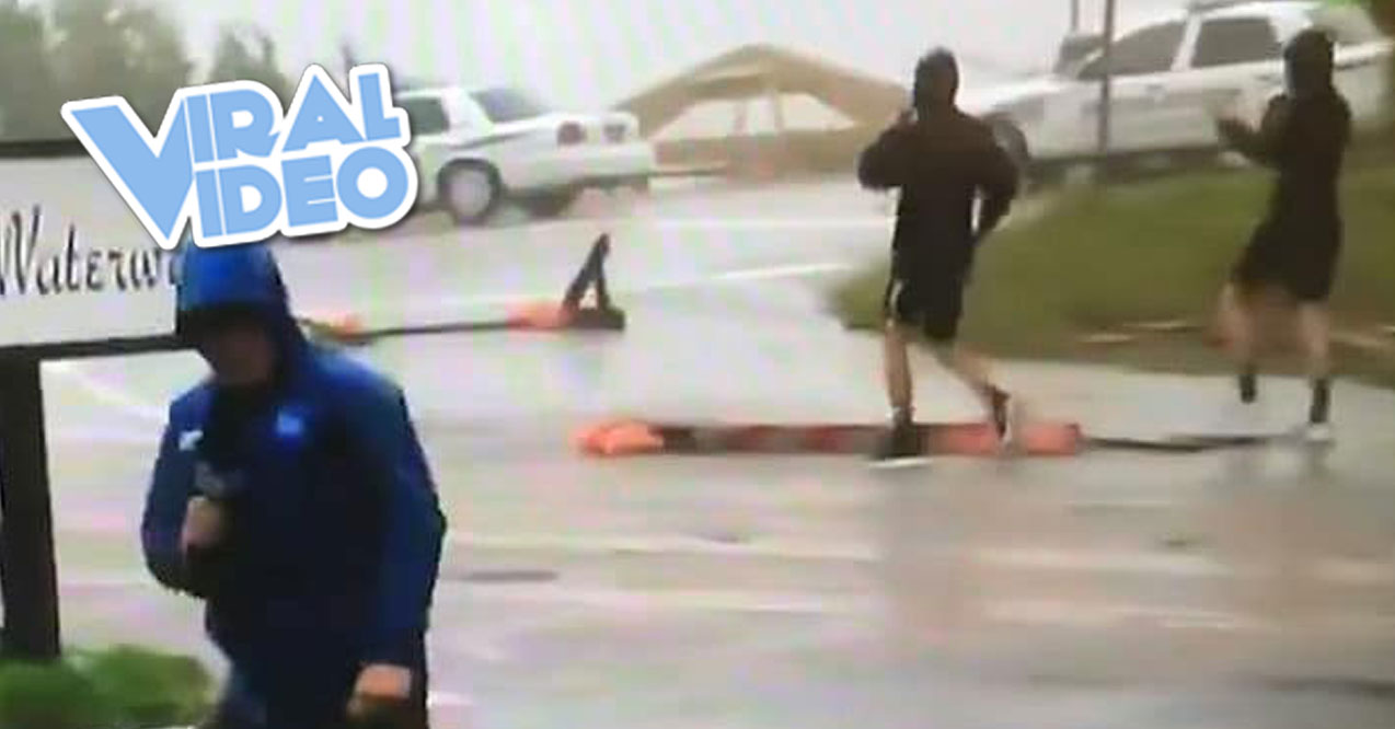 Viral Video: Weather Channel Drama