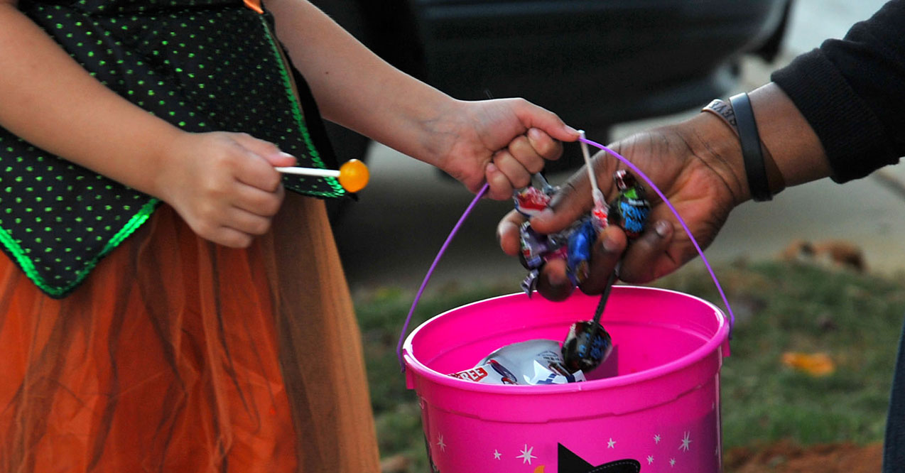 Throwback Thursday: Passing Out Strange Things On Halloween