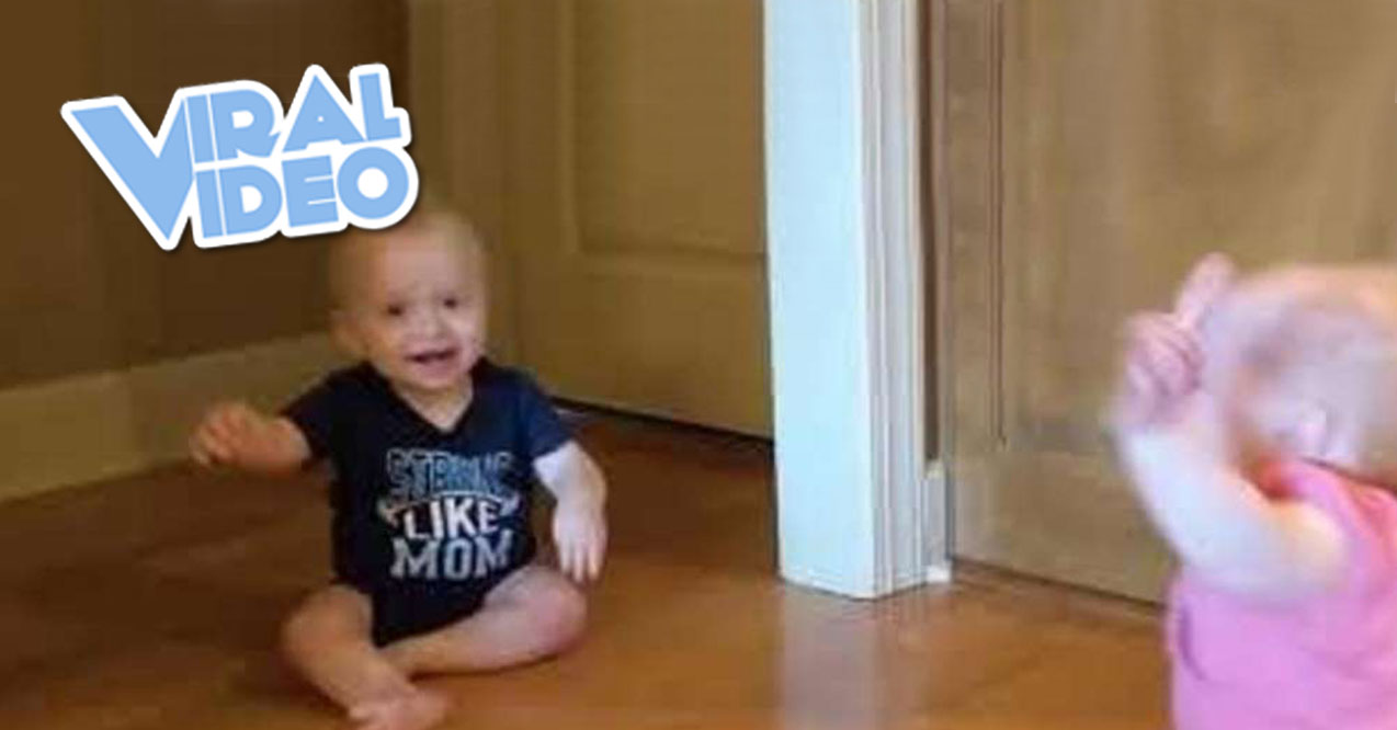 Viral Video: Twin Babies Laugh Uncontrollably At Each Other
