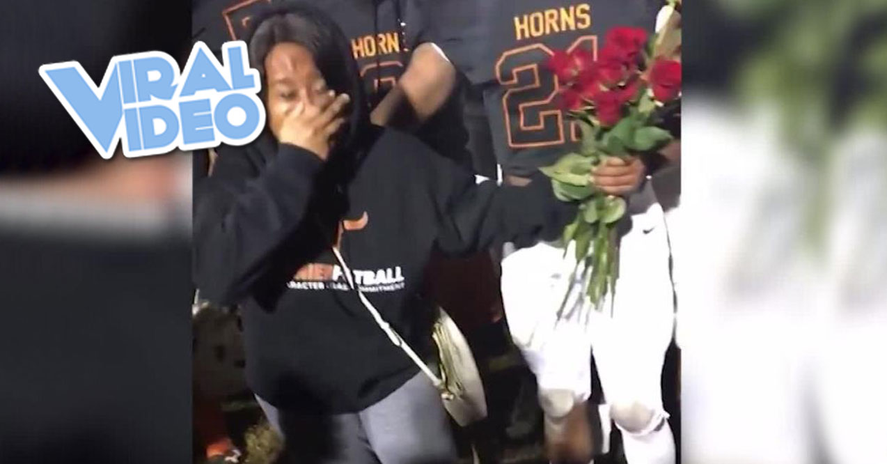 Viral Video: High School Players Help Coach Propose