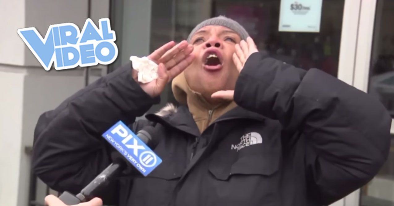 Viral Video: Handling The Snow Like A True New Yorker