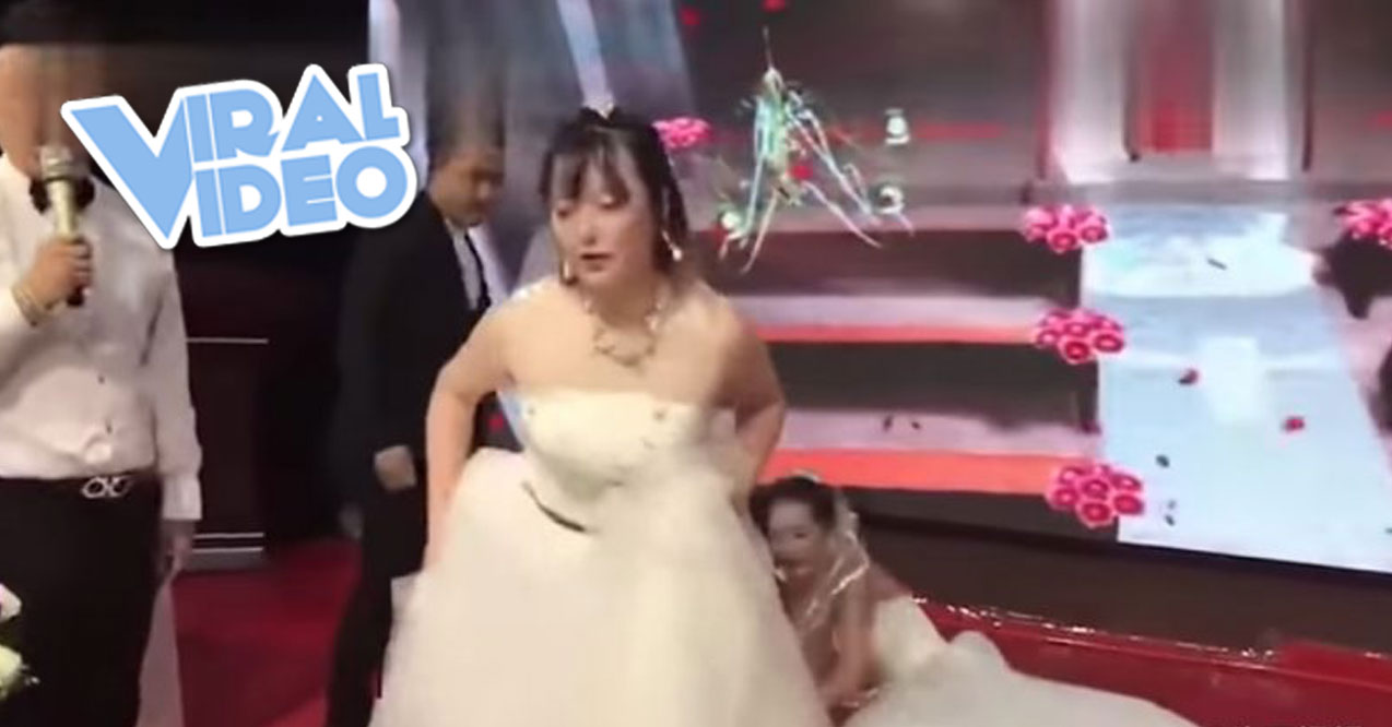 Viral Video: Woman In A Gown Crashes Ex-Boyfriend’s Wedding