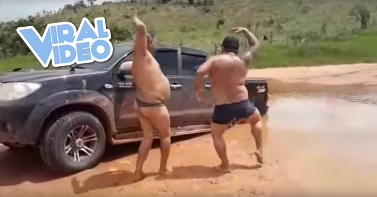 Viral Video: Busting a Move in the Mud