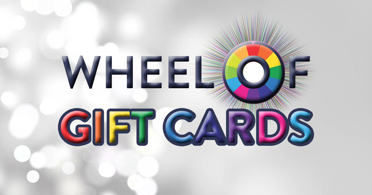 Wheel of Gift Cards KiddNation