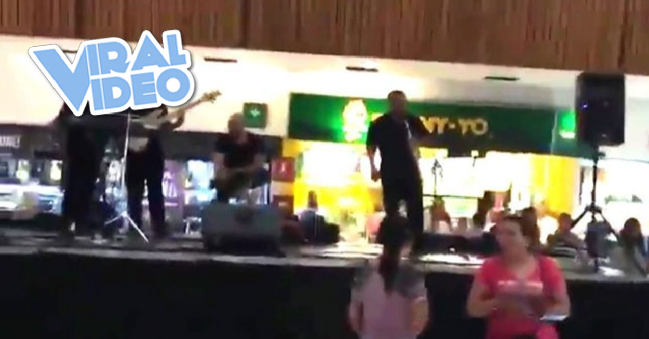 Viral Video: Band Plays “Titanic” Song While A Mall Is Flooding