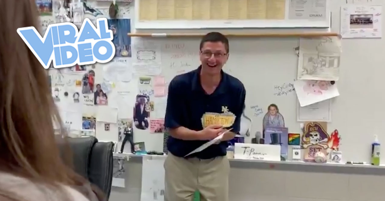 Viral Video: Teacher’s Reaction To Surprise Tickets