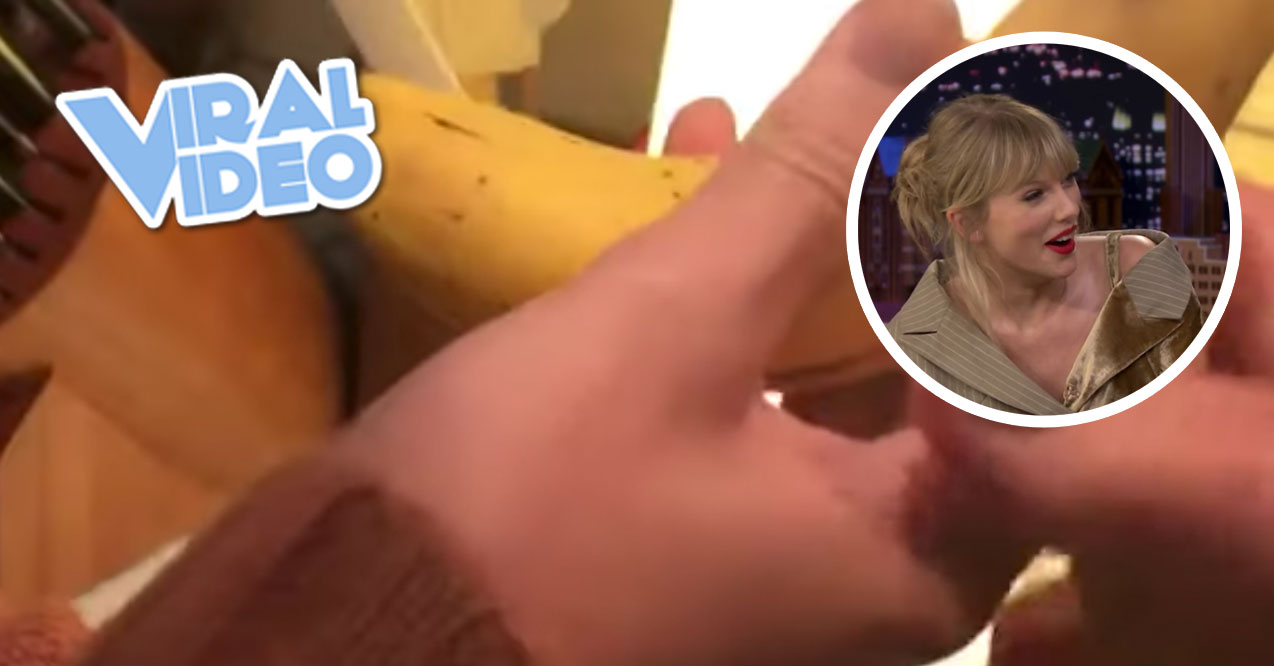 Viral Video: Post-Surgery Taylor Swift Loses It Over A Banana