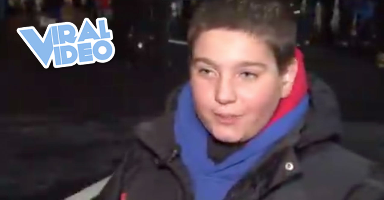 Viral Video:  “Here in the Freezing Cold”