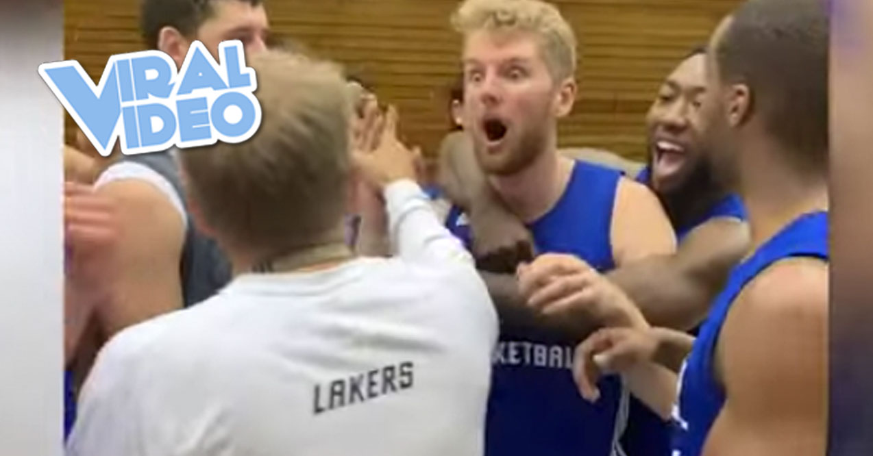 Viral Video: Basketball Player Gets Admitted