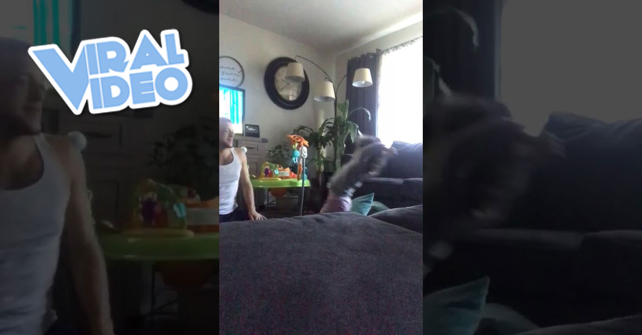 Viral Video: Adorable Silly Moment Between Dad and Daughter