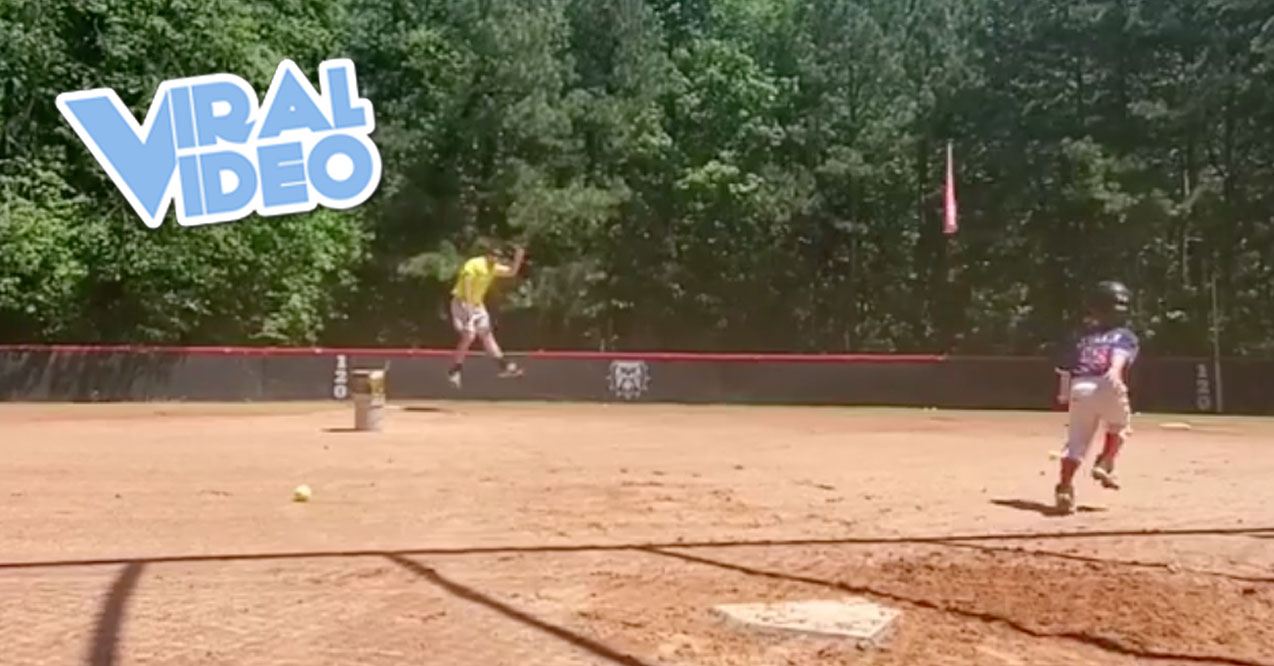 Viral Video: Dad Celebrates Wildly When Son Hits Home Run