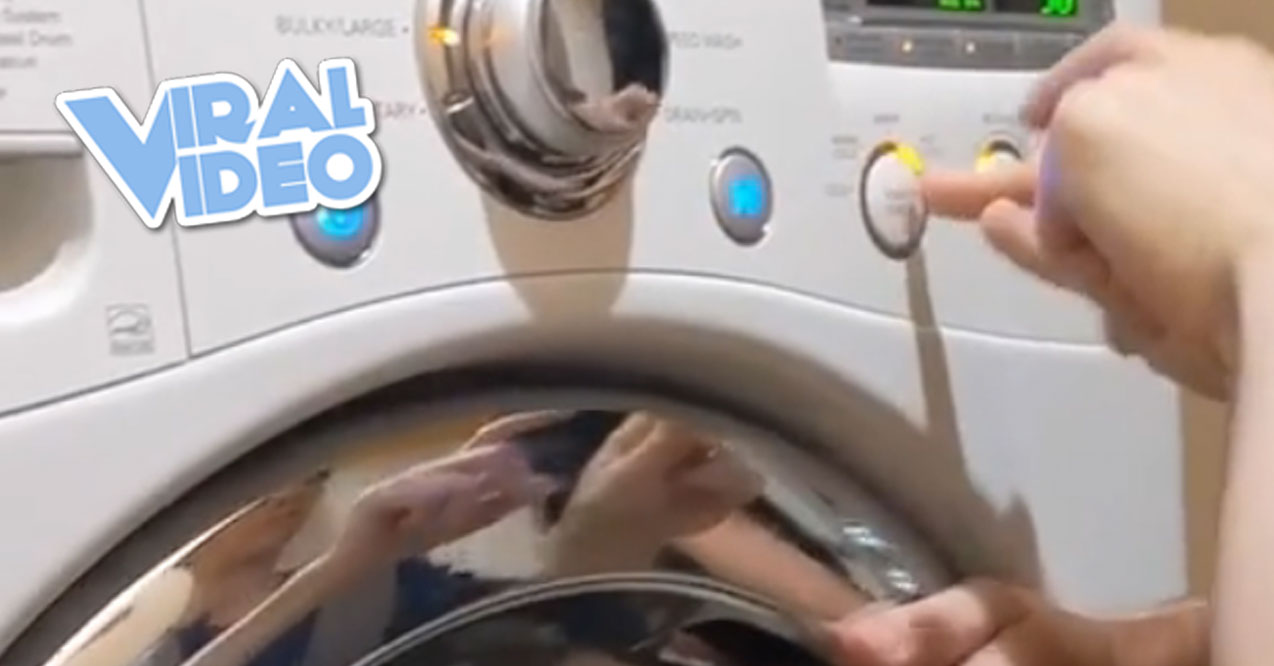 Viral Video: “Take On Me” Played On a Washing Machine