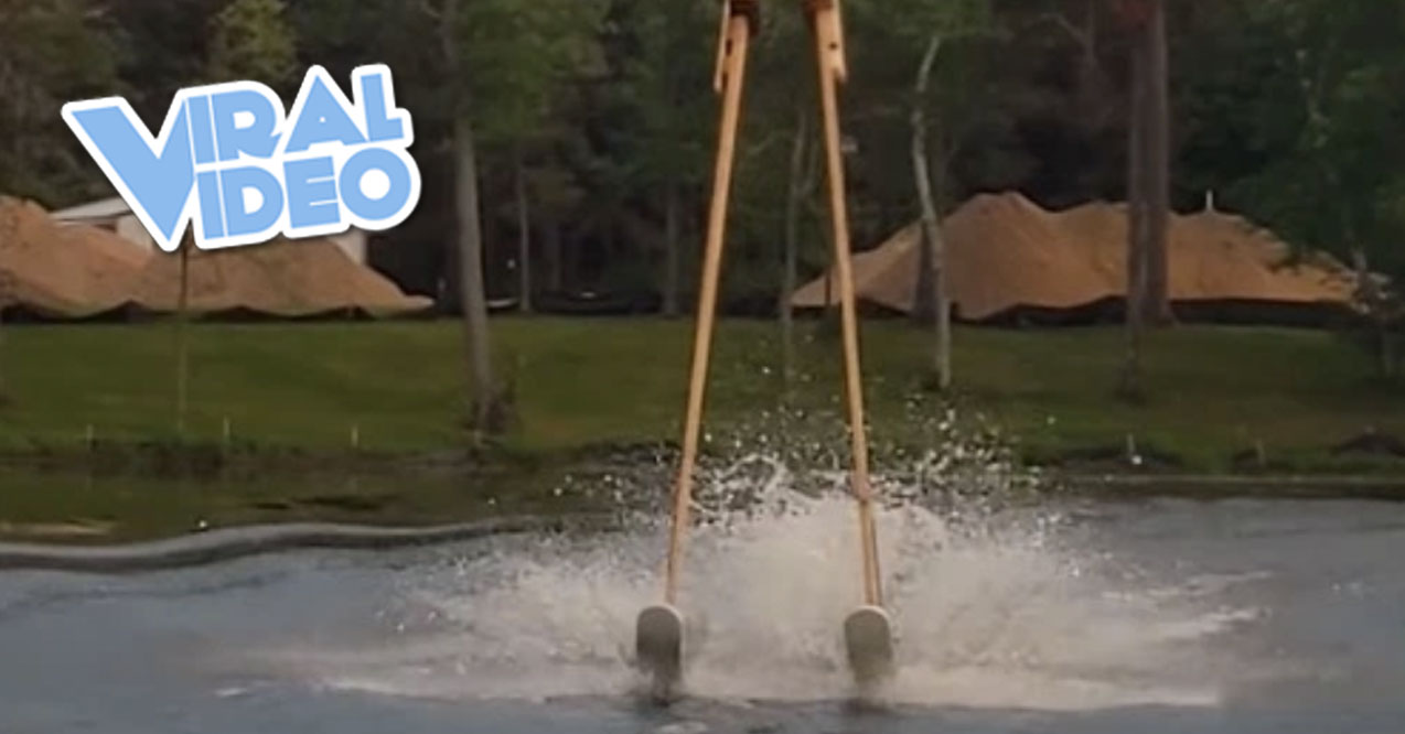 Viral Video: Man Broke a World Record on 11-Foot Stilts