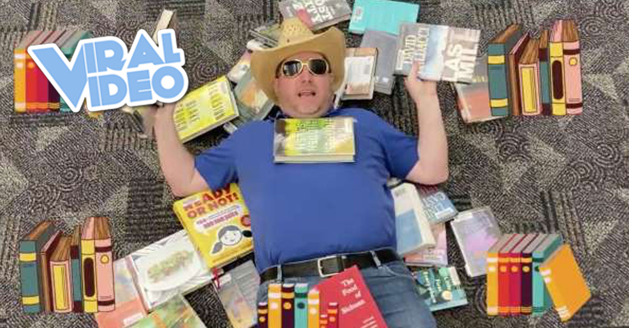 Viral Video: Curbside Larry’s Crazy Library Commercial