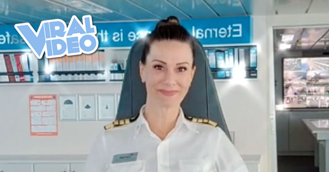 Viral Video: Cruise Ship Captain Educates Troll