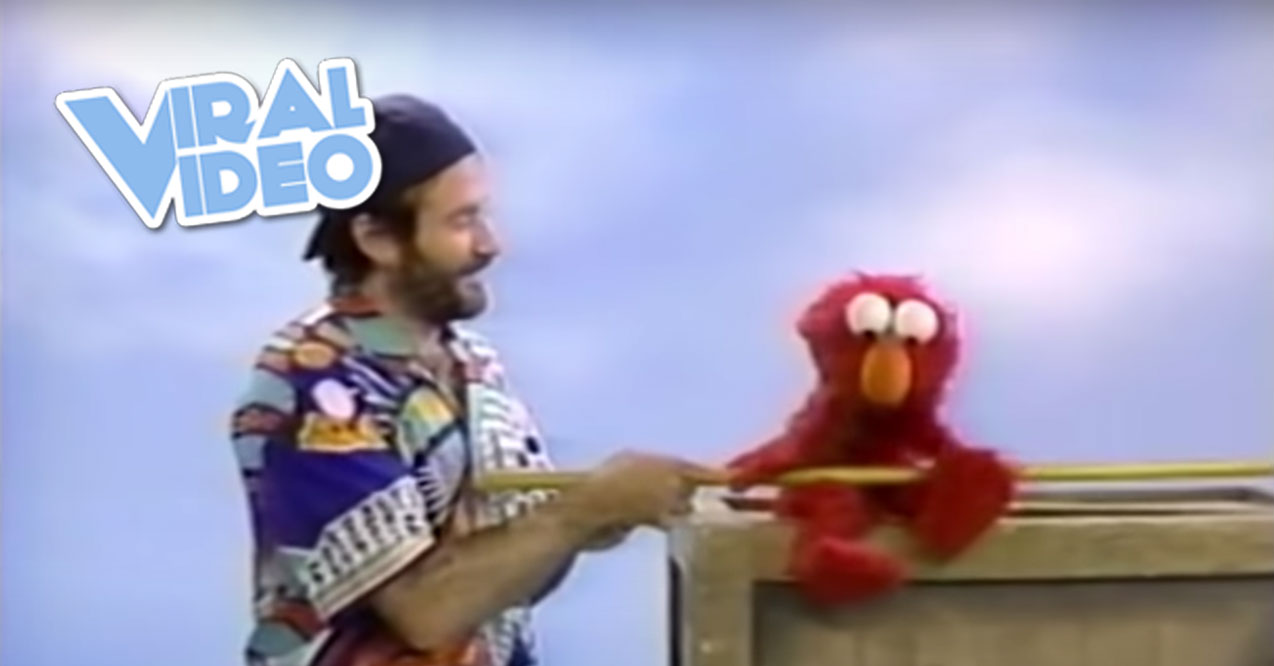 Viral Video: The Time Elmo Insulted Robin Williams