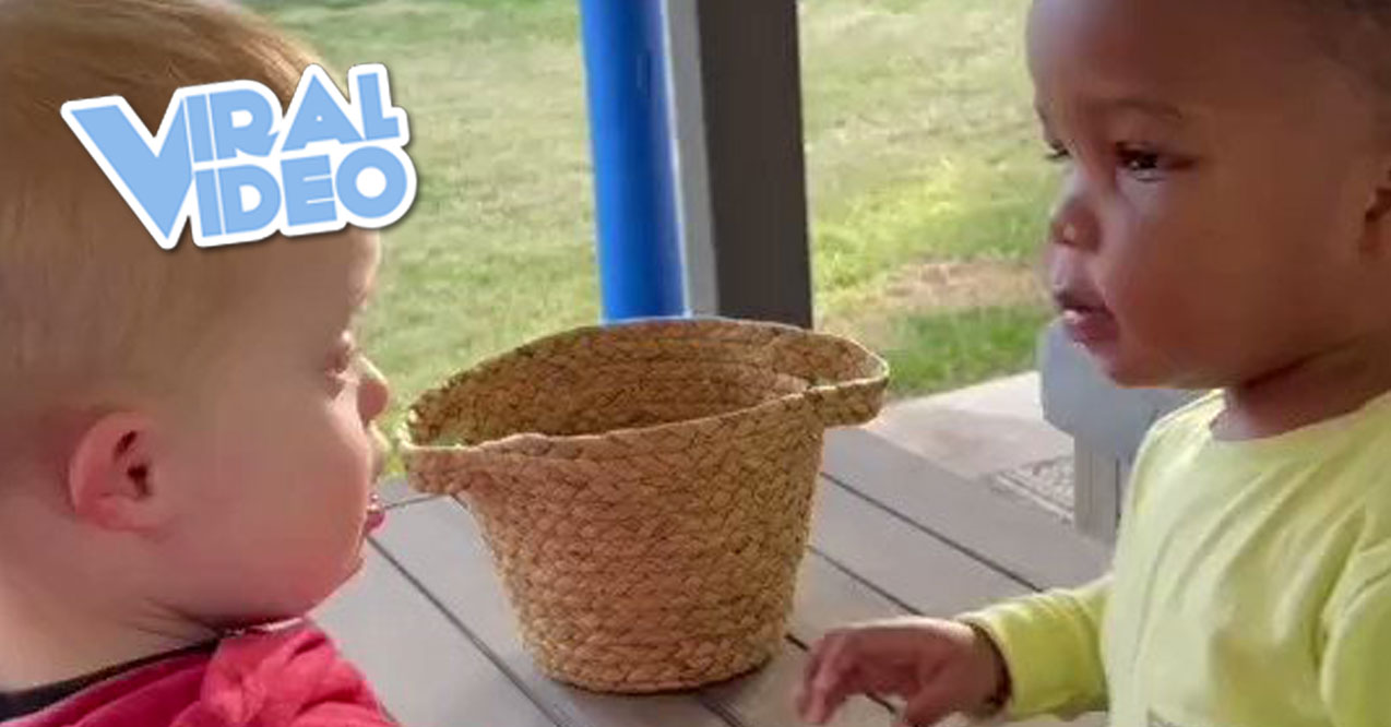 Viral Video: A Toddler Knows His Friend Needs a Hug