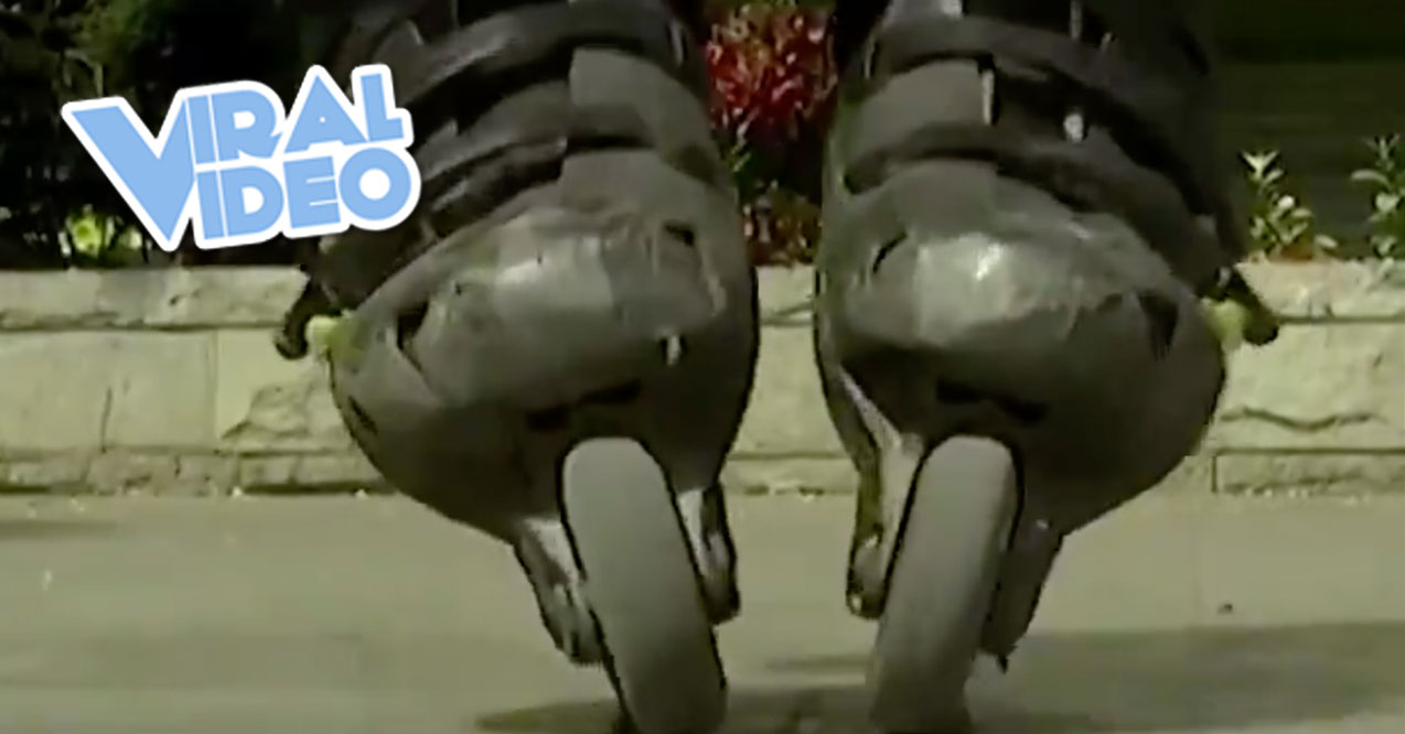 Viral Video: Have You Seen the Rollerblading Cops?