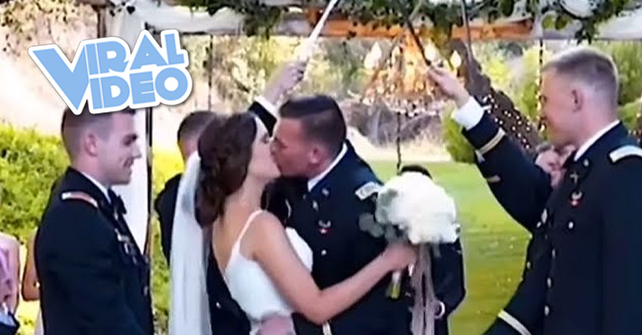Viral Video: Ordered to Kiss His Bride