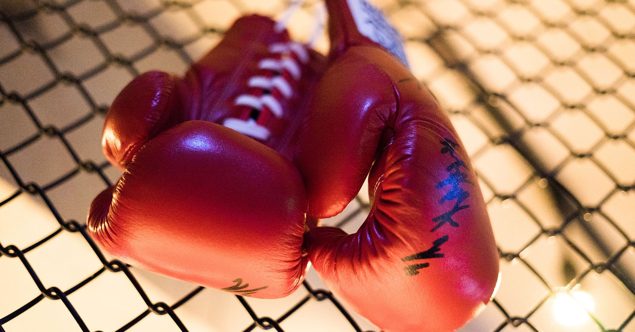 Celebrity Boxing Match With Kellie Rasberry