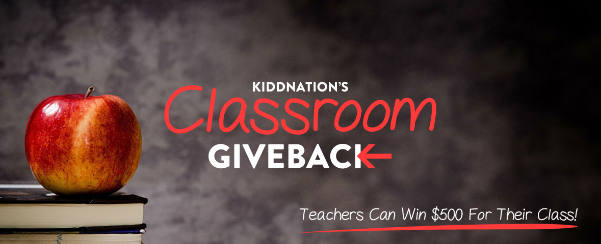 KiddNation’s Classroom Giveback