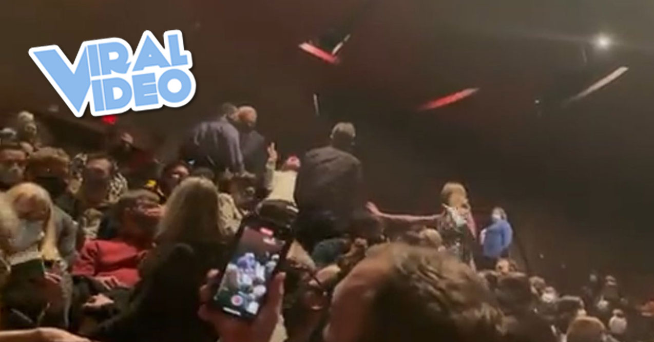 Viral Video: Woman Delays Opening Night With Wild Rant