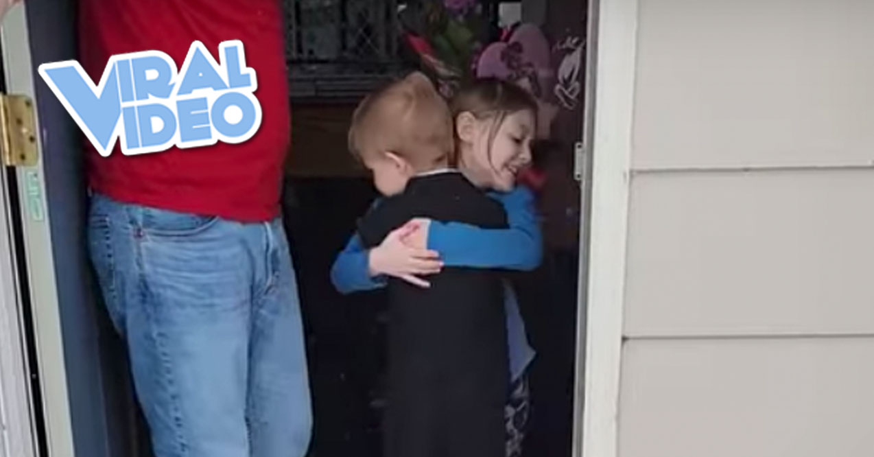 Viral Video: 5-Year-Old’s Valentine Surprise
