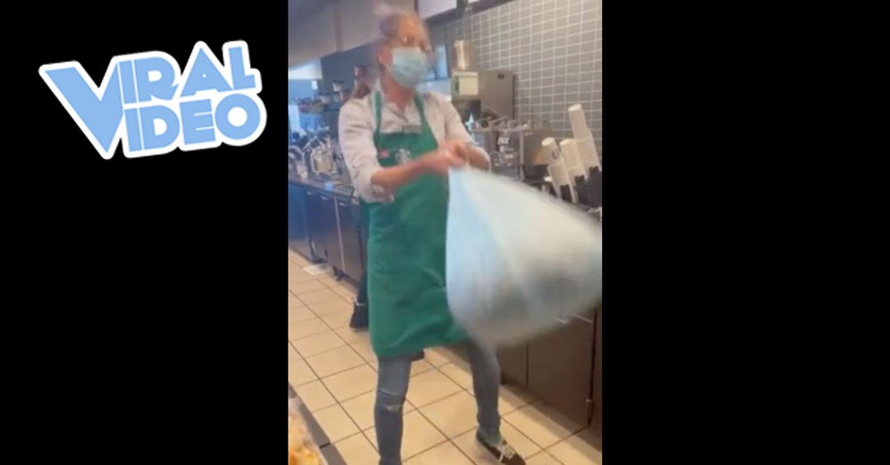 Viral Video: Bag of Beans Over The Shoulder